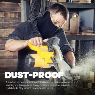 Fuinloth Balaclava Face Mask, Summer Cooling Neck Gaiter, UV Protector Motorcycle Ski Scarf for Men/Women Pink