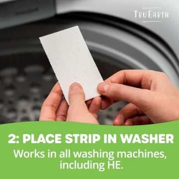 Tru Earth Laundry Detergent Sheets - Eco-Friendly, Travel-Safe