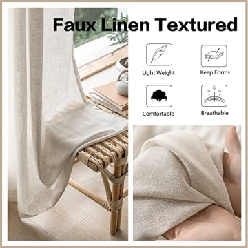 MAIHER Extra Wide Pinch Pleat Curtains for Style and Comfort