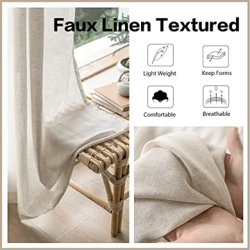 MAIHER Extra Wide Pinch Pleat Curtains for Style and Comfort