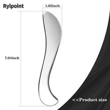 Rylpoint Gua sha,Physical Therapy fsa,Fsa,Massage Tools,Gua sha Facial Tools,Muscle Scraper Tool,Perineal Massage Tool,Graston Tool,Fascia Blaster,Scraper Tool,Guasha Tool,Stainless Steel gua sha
