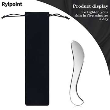 Rylpoint Gua sha,Physical Therapy fsa,Fsa,Massage Tools,Gua sha Facial Tools,Muscle Scraper Tool,Perineal Massage Tool,Graston Tool,Fascia Blaster,Scraper Tool,Guasha Tool,Stainless Steel gua sha