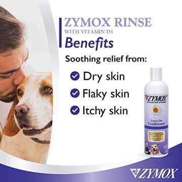 PET KING BRANDS ZYMOX Leave-in Conditioner with Vitamin D3 for Cats & Dogs, 12oz