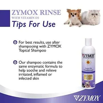 PET KING BRANDS ZYMOX Leave-in Conditioner with Vitamin D3 for Cats & Dogs, 12oz