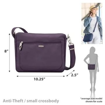 Travelon Anti-Theft Crossbody Bag - Stylish & Secure
