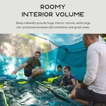 NEMO Aurora Highrise Family Camping Tent 6-Person