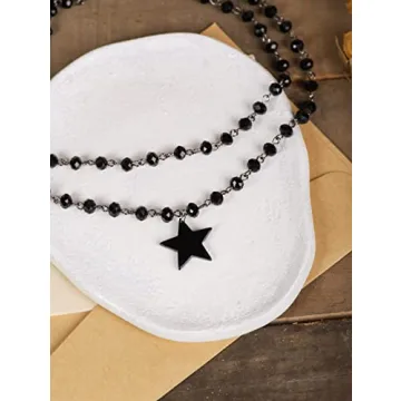 Sicina Goth Layered Star Choker Necklace for All Occasions