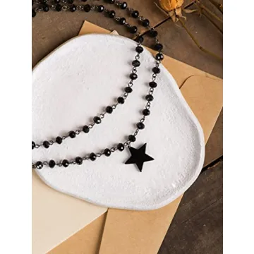 Sicina Goth Layered Star Choker Necklace for All Occasions
