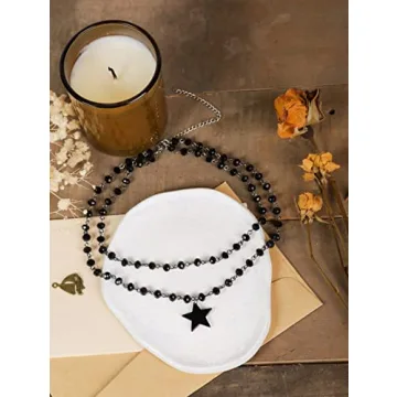 Sicina Goth Layered Star Choker Necklace for All Occasions