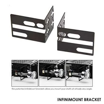 Retro Manufacturing Long Beach Radio with Chrome Face and Bezel & Knobs Kit LC-M4-116-03-73