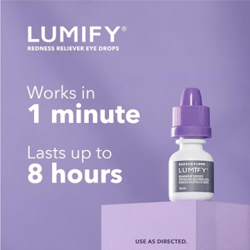 LUMIFY Redness Reliever Eye Drops Fast Relief Brighter Eyes