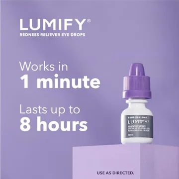 LUMIFY Redness Reliever Eye Drops Fast Relief Brighter Eyes