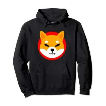 Shiba Inu Coin SHIB Burn SHIB Crypto Pullover Hoodie - Comfortable & Stylish