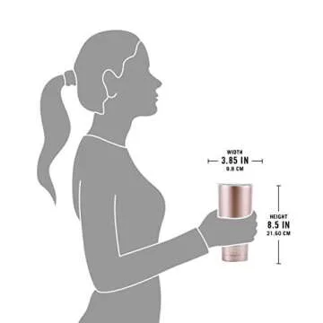 BYO by BUILT 30 Oz Double Wall Stainless Steel Tumbler