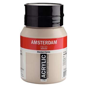 Amsterdam Standard Series Acrylic Jar 500 ml Warm grey 718 (17727182)