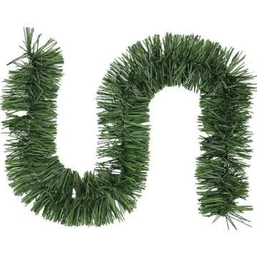 20 Foot Garland | Christmas Garland for Christmas Decorations Indoor or Outdoor | Non-Lit Soft Garla...