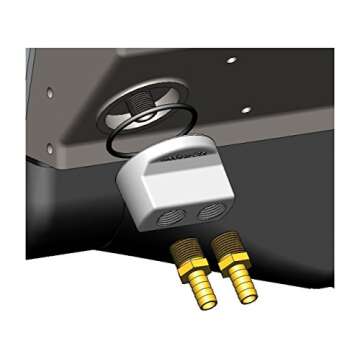 Derale 15715 Engine Oil Filter Relocation Kit , Black