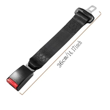 KBBYT 2 Pcs Universal Car Belt Shoulder Extender Strap Pad - Soft Comfort