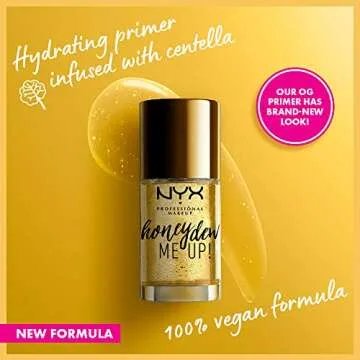 Hydrating NYX PROFESSIONAL MAKEUP Honeydew Primer for All Skin Types