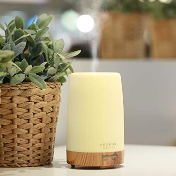 ASAKUKI 100ml Essential Oil Diffuser for Home Relaxation