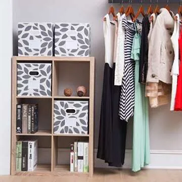 Stylish and Eco-Friendly MAX Houser Storage Bins Set of 4