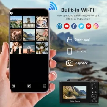 Beginner 4K Digital Camera for Stunning Photos