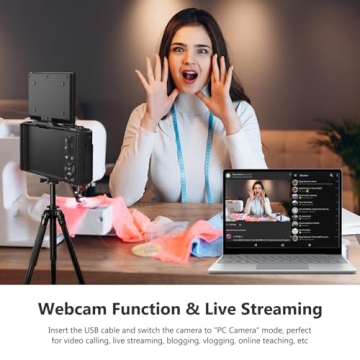 Beginner 4K Digital Camera for Stunning Photos