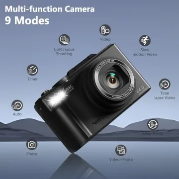 Beginner 4K Digital Camera for Stunning Photos