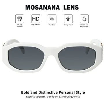 Mosanana Stylish Retro UV400 Sunglasses for Everyone