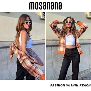 Mosanana Stylish Retro UV400 Sunglasses for Everyone