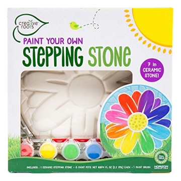 Creative Roots Mosaic Flower Garden Stepping Stone Kit