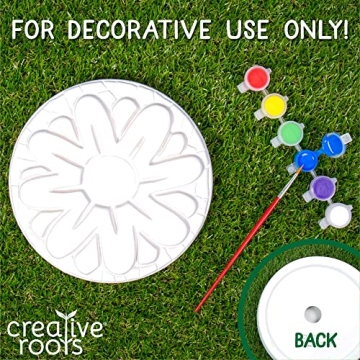 Creative Roots Mosaic Flower Garden Stepping Stone Kit