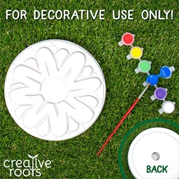 Creative Roots Mosaic Flower Garden Stepping Stone Kit