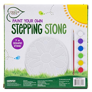 Creative Roots Mosaic Flower Garden Stepping Stone Kit