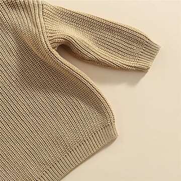 Afunbaby Baby Knit Sweater for Infants - Cozy Fall Winter Top