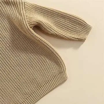 Afunbaby Baby Knit Sweater for Infants - Cozy Fall Winter Top