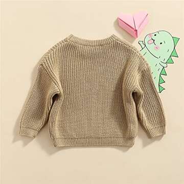 Afunbaby Baby Knit Sweater for Infants - Cozy Fall Winter Top