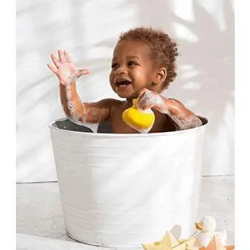 Oli & Carol Elvis Duck - Natural Rubber Baby Bath Toy