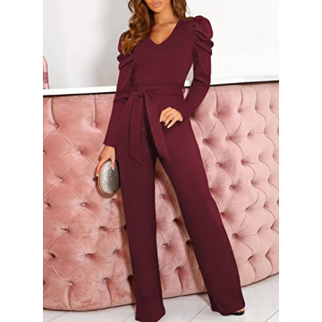 V Neck Jumpsuit for Women Fashionable And Elegant
