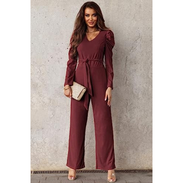 V Neck Jumpsuit for Women Fashionable And Elegant