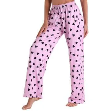 Comfy Crexomi Women's Pajama Pants with Pockets and Drawstring