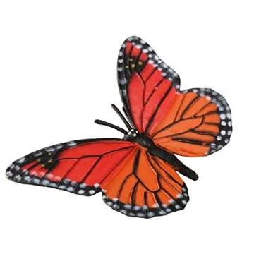 Safari Ltd. Life Cycle of a Monarch Butterfly - Educational Toy Figurines - Miniature Butterfly Lifecycle Collection for Boys, Girls & Kids Age 4+