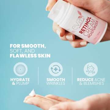 Eva Naturals Anti-Aging Retinol Cream with Hyaluronic Acid