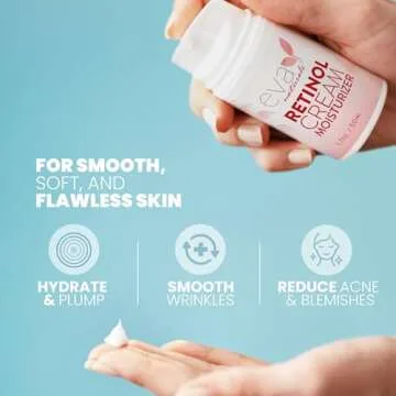 Eva Naturals Anti-Aging Retinol Cream with Hyaluronic Acid