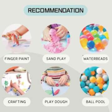 BLUETREE Sensory Play Mat - Safe, Stylish & Mess-Free