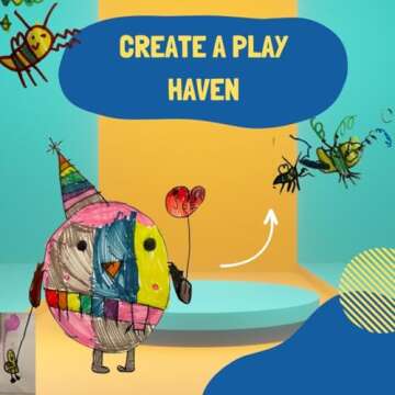 BLUETREE Sensory Play Mat - Safe, Stylish & Mess-Free