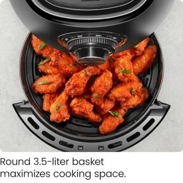 CHEFMAN 3.6 Qt Small Air Fryer - Healthier Cooking!