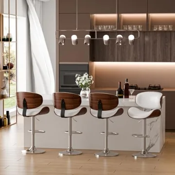 Elegant Adjustable Swivel Bar Stools for Modern Spaces