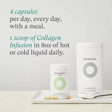 Nutrafol Women's Hair Growth Supplement and Collagen Peptides