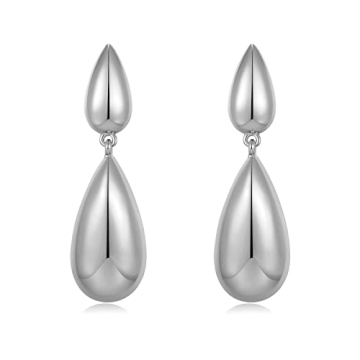 Long Waterdrop Earrings for Women - Stylish & Lightweight